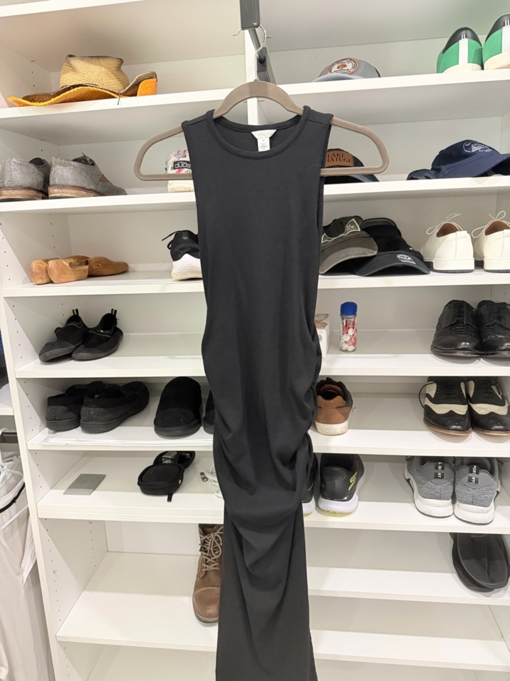 Caslon Black Sleeveless Maxi Dress